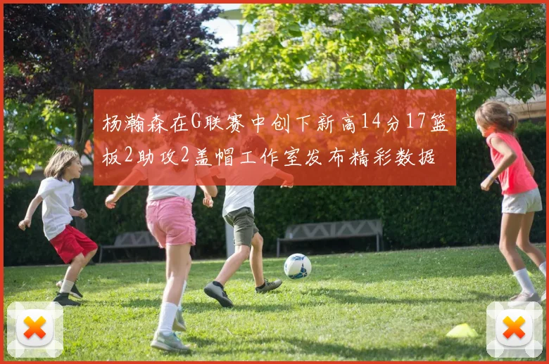杨瀚森在G联赛中创下新高14分17篮板2助攻2盖帽工作室发布精彩数据海报